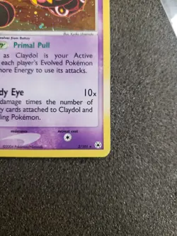 POKEMON 2004 CLAYDOL 2/101 EX HIDDEN LEGENDS RARE HOLO LP - Image 5