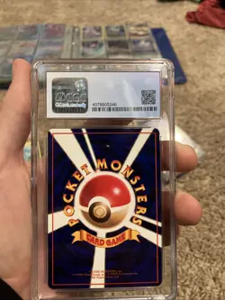 1998 Horsea | Pokemon Japanese Vending Series 3 III Cgc 9.5 - Image 2