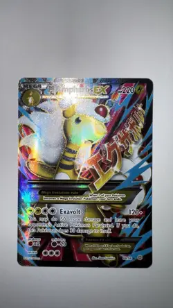 Pokemon TCG M Ampharos EX (Full Art) 88/98 XY-Ancient Origins Ultra Rare - NM - Image 2