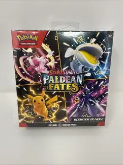 Pokemon Scarlet & Violet Paldean Fates Booster Bundle - Image 1