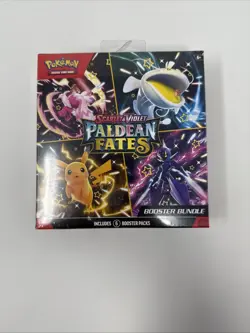 Pokemon Scarlet & Violet Paldean Fates Booster Bundle - Image 2