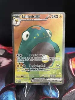 Pokemon NM Holo Bellibolt ex - 237/193 Ultra Rare SV02: Paldea Evolved - Image 1