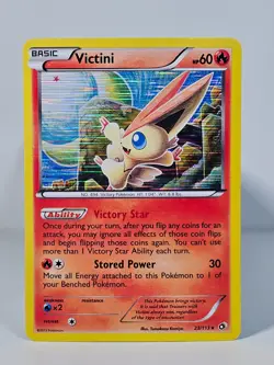 Pokemon Victini 23/113 Legendary Treasures Holo - NEAR MINT - Image 1