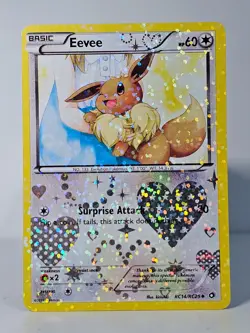 Pokemon Eevee RC14/RC25 Legendary Treasures: Radiant Collection Holo - LP - Image 1