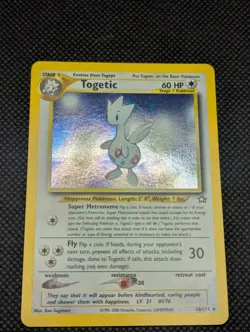 Togetic 16/111 Holo Rare Pokemon TCG Neo Genesis Unlimited - Image 2