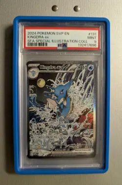 Kingdra EX Scarlet & Violet Black Star Promo Pokemon 131 PSA 9 - Image 1