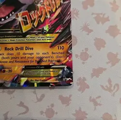 2016 POKEMON BLACK STAR PROMO MEGA AERODACTYL EX #XY98 HOLO - Image 3