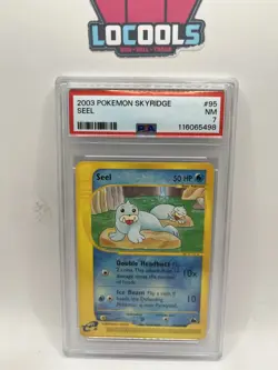 2003 Pokemon Skyridge Seel 95/144 PSA 7 Near Mint NM - Image 1