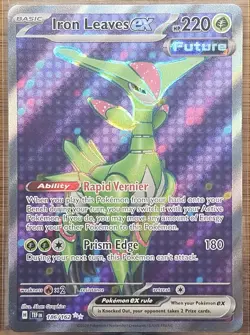 Iron Leaves EX 186 Near Mint NM Pokemon US Seller - Image 1