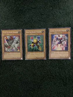Magnet Warrior - DOR-E001 DOR-E002 DOR-E003 Secret Rare Promo Set Yu-Gi-Oh LP - Image 1