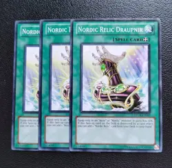 Yu-Gi-Oh - Nordic Relic Draupnir 3X - Full Playset - Image 1