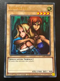 Gemini Elf LART-EN039 Ultra Rare Near Mint Yugioh - Image 1