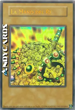 LA MANO DEL RE • (Glory Of The King's Hand) • Ultra R • YGLD ITG04 • YUGIOH! - Image 1