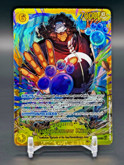 One Piece CCG Bartholomew Kuma OP12-119 Sec Super Rare NM Condition - Image 1
