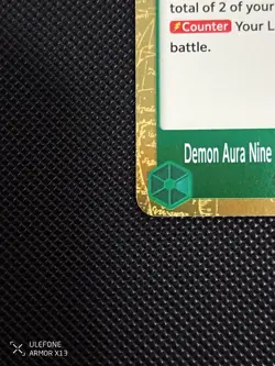 Demon Aura Nine Sword Style Asura Blades Drawn Dead Men's Game - (Op12-037) NM - Image 2