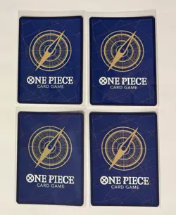 One Piece TCG SEC Lot - OP13 Luffy Ace Sabo & OP06 Zoro - Secret Rare Near Mint - Image 2