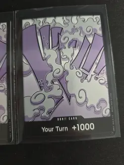 OPCG: Monkey D Luffy Tin Pack DON!! One Piece Royal Blood TCG Foil (Your Turn)×2 - Image 3