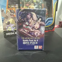 One Piece TCG: Double Pack Set 9 The Azure Sea's Seven - FACTORY SEALED! IN HAND - Image 1