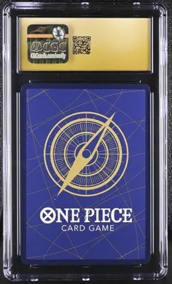 CGC 10 Pristine ONE PIECE Monkey D. Luffy OP01-024 SR Parallel FOIL ROMANCE DAWN - Image 2