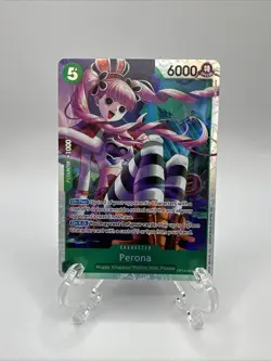 Perona OP14-033 SR | NM | The Azure Sea's Seven | One Piece TCG | English - Image 1