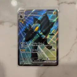 Pokemon TCG Luxray EX Twilight Masquerade Ultra Rare Full Art Card 195/167 - Image 1
