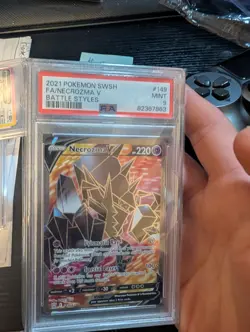 Pokemon Necrozma v TCG Full Art Ultra Rare Holo Card 149/163 Battle Styles - Image 1