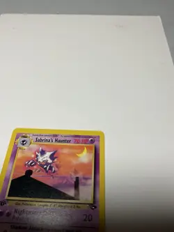 Pokemon Card - Sabrina's Haunter Gym Challenge 55/132 Uncommon 1st Edition NM - Image 3