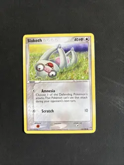 Pokemon TCG Slakoth EX Power Keepers Card 63/108 Regular Common Non Holo - PLAYD - Image 1