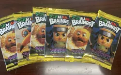 ITALIAN BRAINROT SKIFIDOL 6 packs of cards- Allucinazione Cosmica- (42 cards) - Image 1