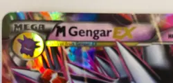 mega gengar ex pokemon card, holographic , from 2016 - Image 2