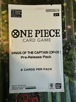One Piece Card Game Wings of the Captain OP-06 Pre Release Pack English New - Image 1