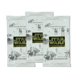 (3) Booster Packs - 1996 Decipher Star Wars Hoth Limited CCG 15 Card Expansion - Image 1