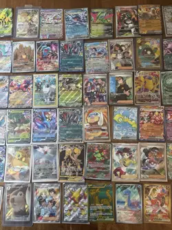 Pokemon TCG Multiple Full Art Cards And Many More Rare Collectibles 78 Cards - Image 2