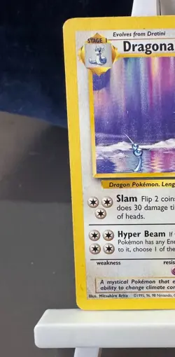 Pokemon Cards: Base Set Rare: Dragonair 18/102 TCG 1999 WOTC Vintage - Image 2