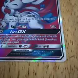 Pokemon Sylveon GX Guardians Rising Full Art SM Holo Card 140/145 Ultra Rare 17 - Image 4