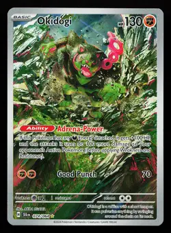 Okidogi 074/064 Illustration Rare Shrouded Fable Pokemon Card - Image 1