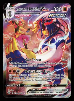 Rapid Strike Urshifu VMAX TG21/TG30 Ultra Rare Brilliant Stars Pokemon Card - Image 1