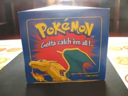 1999 POKEMON BURGER KING CHARIZARD 23K GOLD PLATED CARD UNOPENED SEALED IN BOX - Image 1