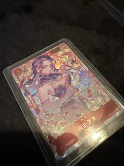 One Piece Chinese Card Game Exclusive 1st Anniversary Robin OP01-017 R Alt Art - Image 2