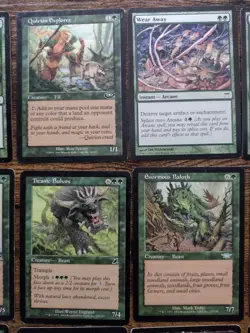 MTG Vintage Card lot of 49 Common 90s-2000s-Green,Blue,Black,Red-Good Condition - Image 3