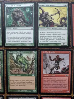 MTG Vintage Card lot of 49 Common 90s-2000s-Green,Blue,Black,Red-Good Condition - Image 4