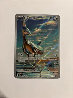 Pokemon TCG Skarmory 209/191 Surging Sparks Illustration Rare Holo Card NM - Image 1