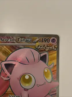 Pokemon TCG Twilight Masquerade Scream Tail Holo Ultra Rare Card EX 197/167 NM - Image 3