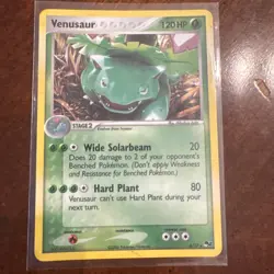 Pokemon TCG Venusaur Holo Rare Card 6/17 Pop Series 2, 2006, Lightly Played - Image 1