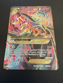 M Gardevoir EX Full Art Holo Card 112/114 XY-Steam Siege Near Mint Condition - Image 1