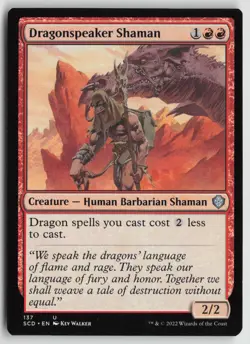 Dragonspeaker Shaman U Commander 2017 136 NM - Image 1