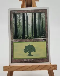 Wald (M.4) 6. Edition Magic Karte MTG Deutsch (Forest (M.4) 350/350 - Image 1