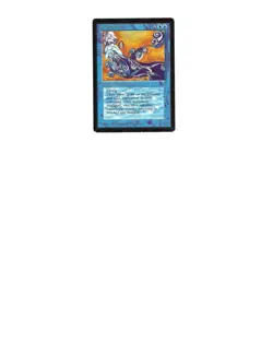 MTG Air Elemental BETA OLD SCHOOL - Image 1