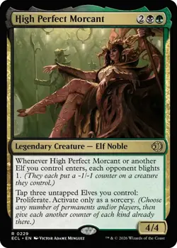 High Perfect Morcant x1 MTG Magic the Gathering - Lorwyn Eclipsed - Image 1