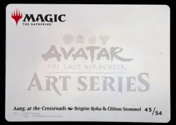 Avatar Aang, at the Crossroads STAMPED Art Series 45/54 Magic the Gathering - Image 2
